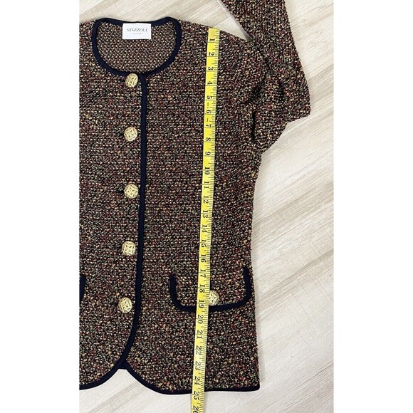 STIZZOLI collection Tweed Jacket. L - Picture 5 of 7
